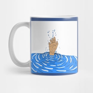 HELP ME IM DROWNING #1 Mug